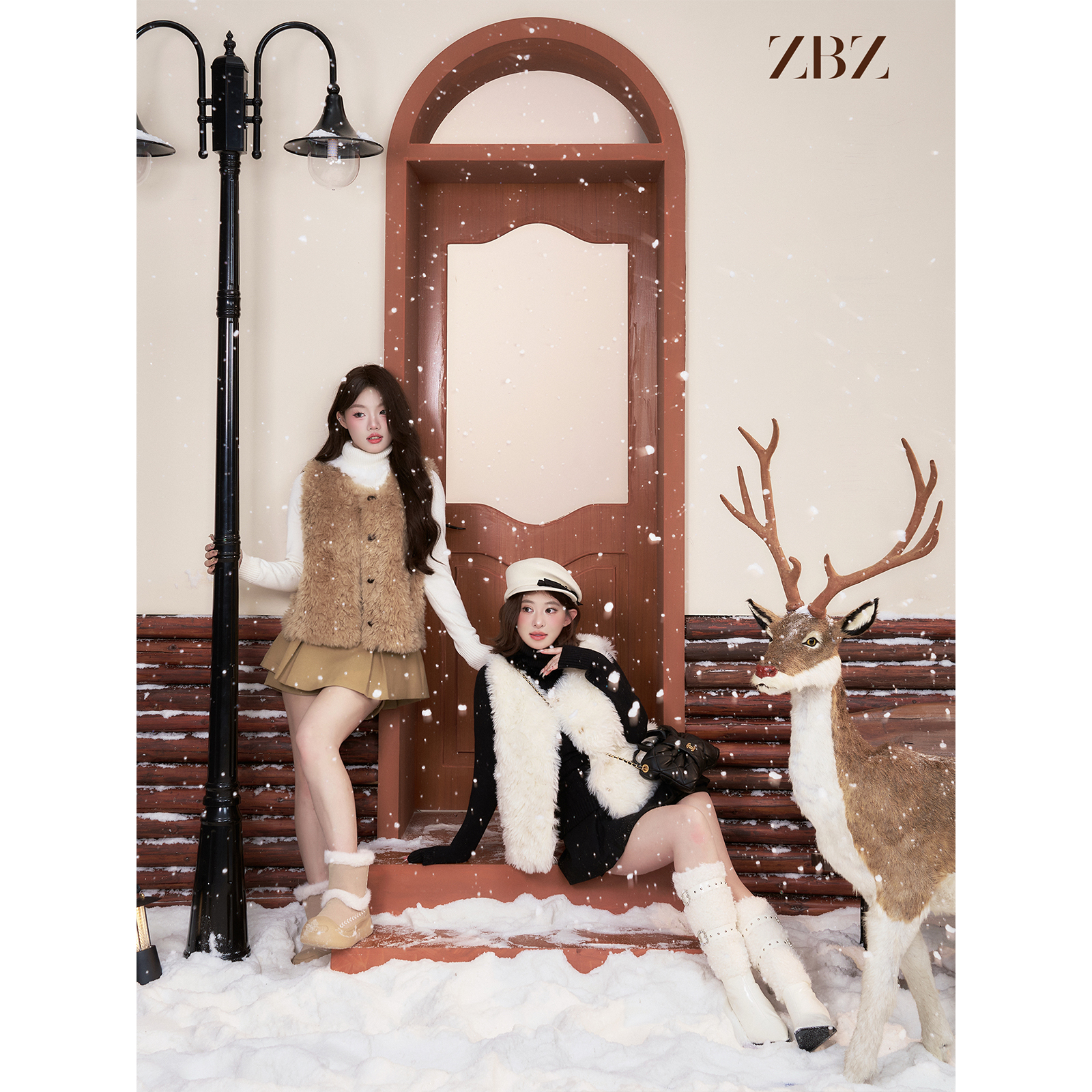 周白子 11/25 20:00pm新品【贝丽丽圈圈毛 ·暖羊羊马甲】ZTLQ1902