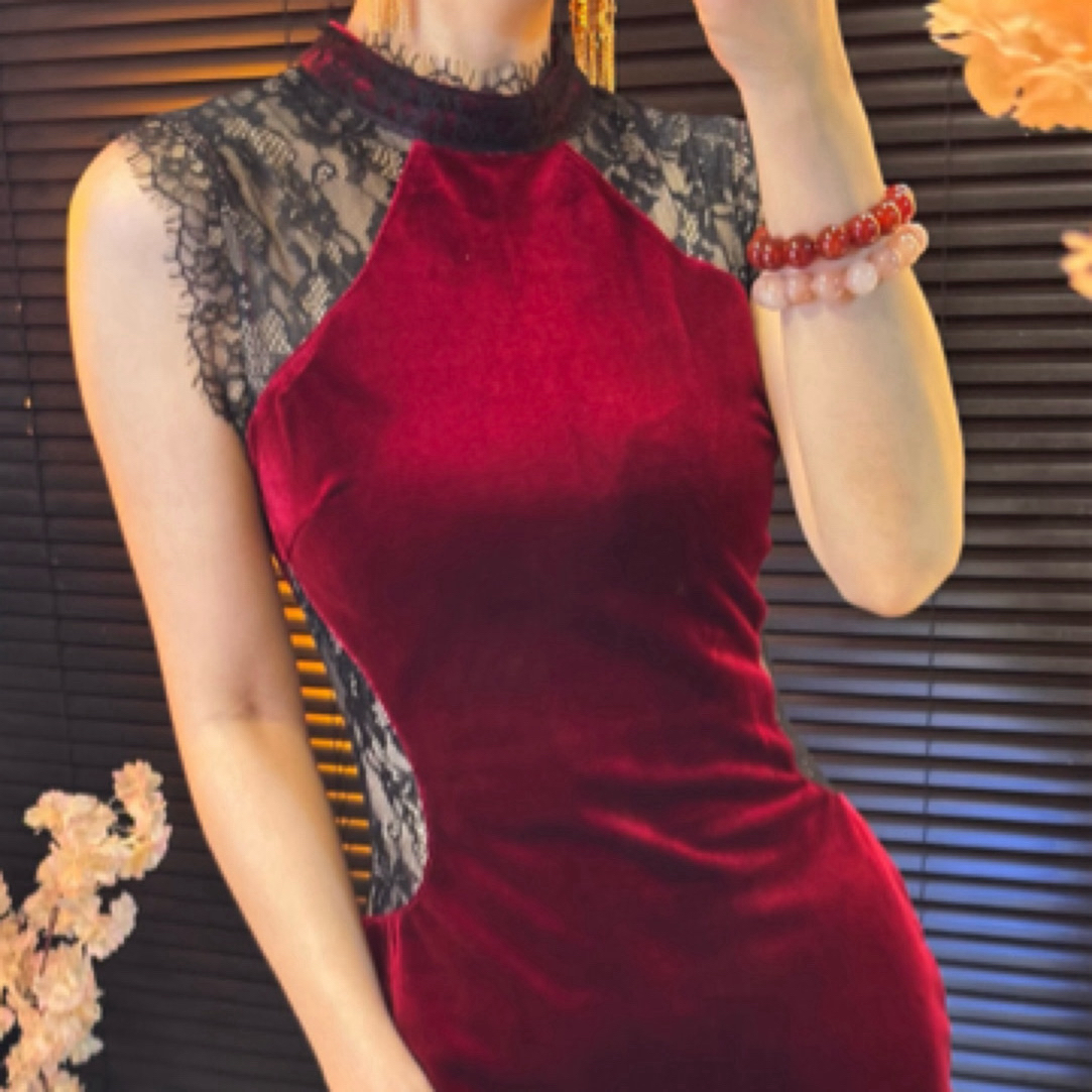 【南庭外】东方美人 古典时尚新中式改良旗袍
