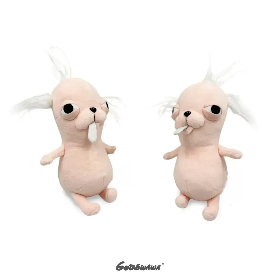 摇滚吉娃娃挂件好抽象玩偶毛绒玩具搞怪可爱公仔娃娃包包挂饰V81