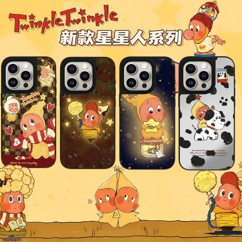 【新款星星人系列】case潮牌适用于苹果16promax15/14/13手机壳