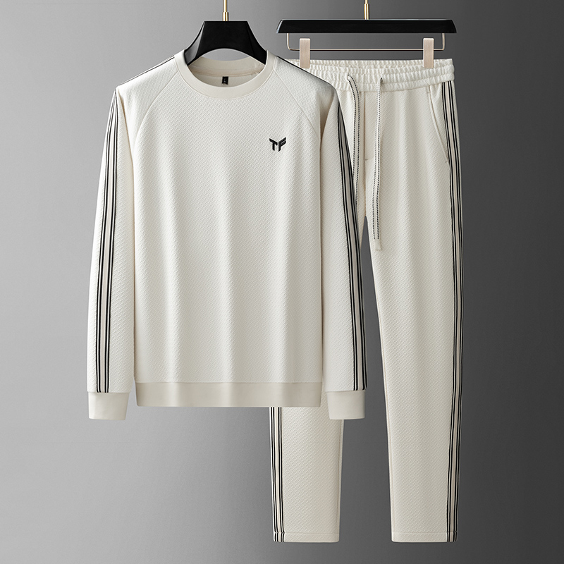 DESITASH欧洲站套装男卫衣卫裤两件套时尚潮流休闲运动搭配一整套