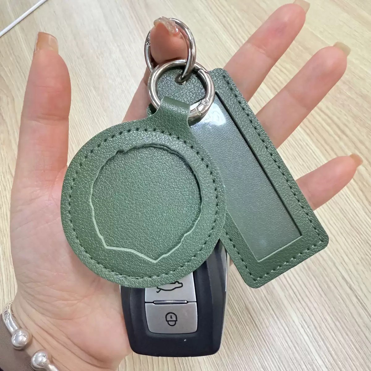 专属服役姓名保护套兵哥挂件PU挂件外出国防服役钥匙扣挂件军人