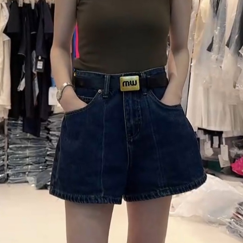 2025新款百搭显瘦百搭高腰休闲弹力牛仔短裤裤子热裤LK2504929