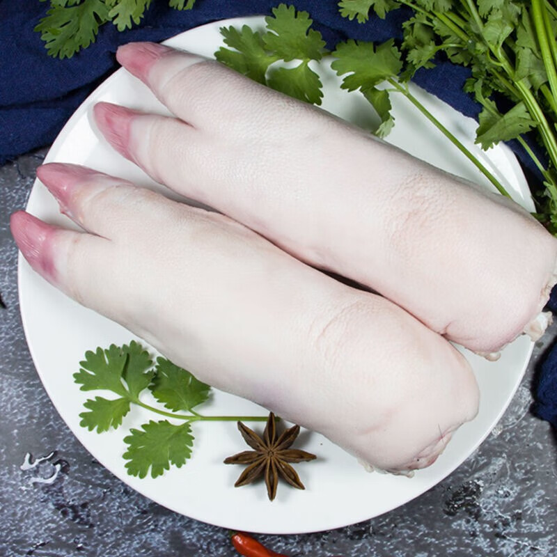 整个的，新鲜大土猪前蹄带筋