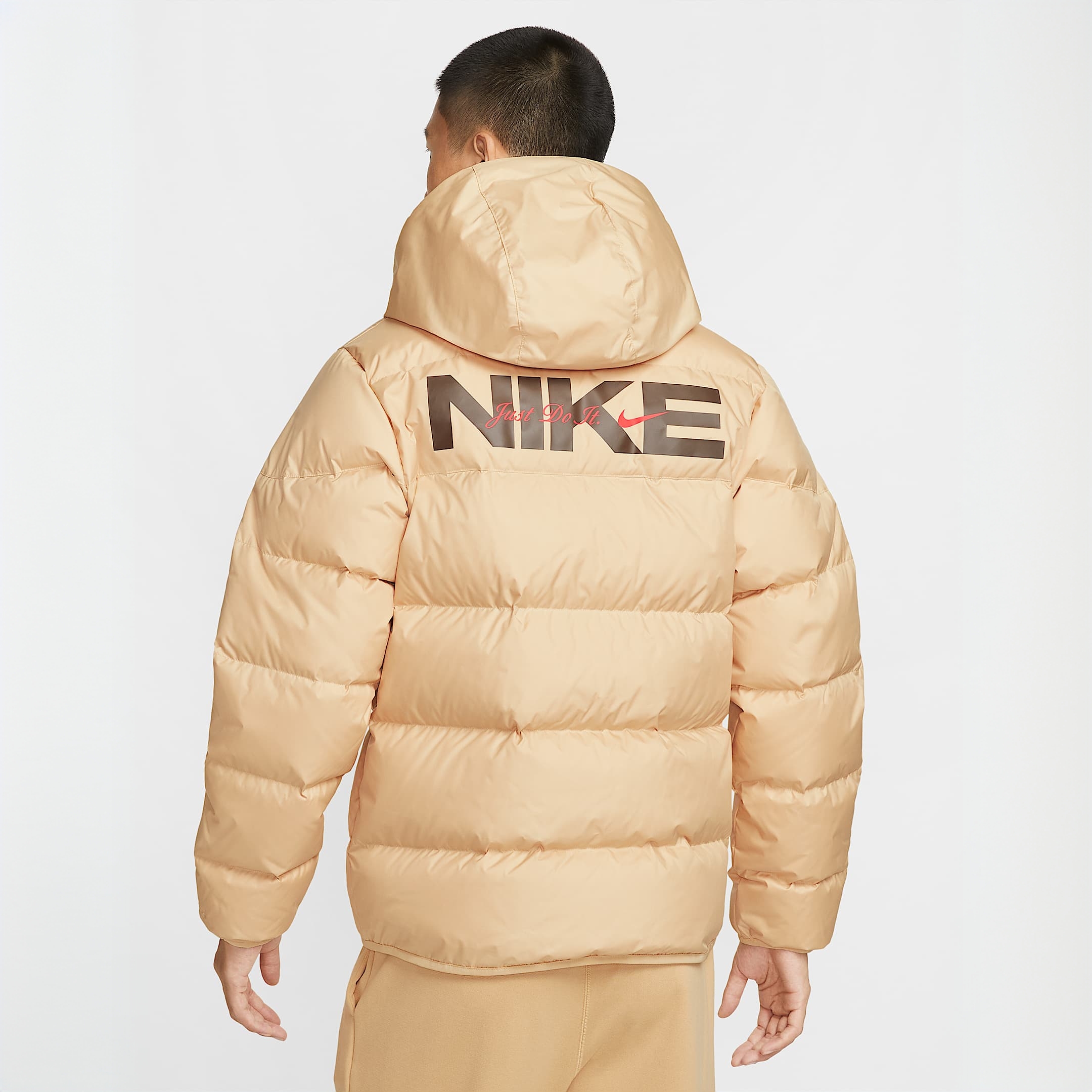 耐克男子防风羽绒服夹克冬季保暖梭织连帽STORM-FIT HQ4183-233