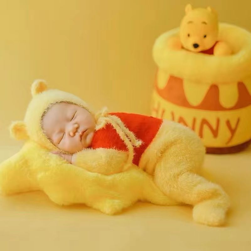 新生儿摄影道具衣服婴儿宝宝满月照拍照服装周岁百