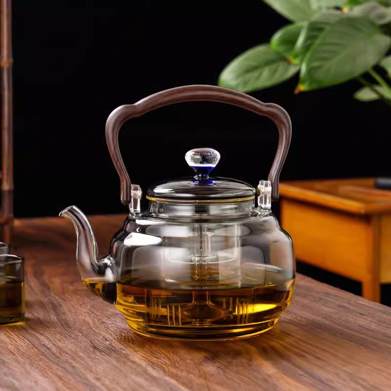 星韵提梁壶围炉煮茶一体煮茶壶家用泡茶壶茶具蒸煮两用花茶壶