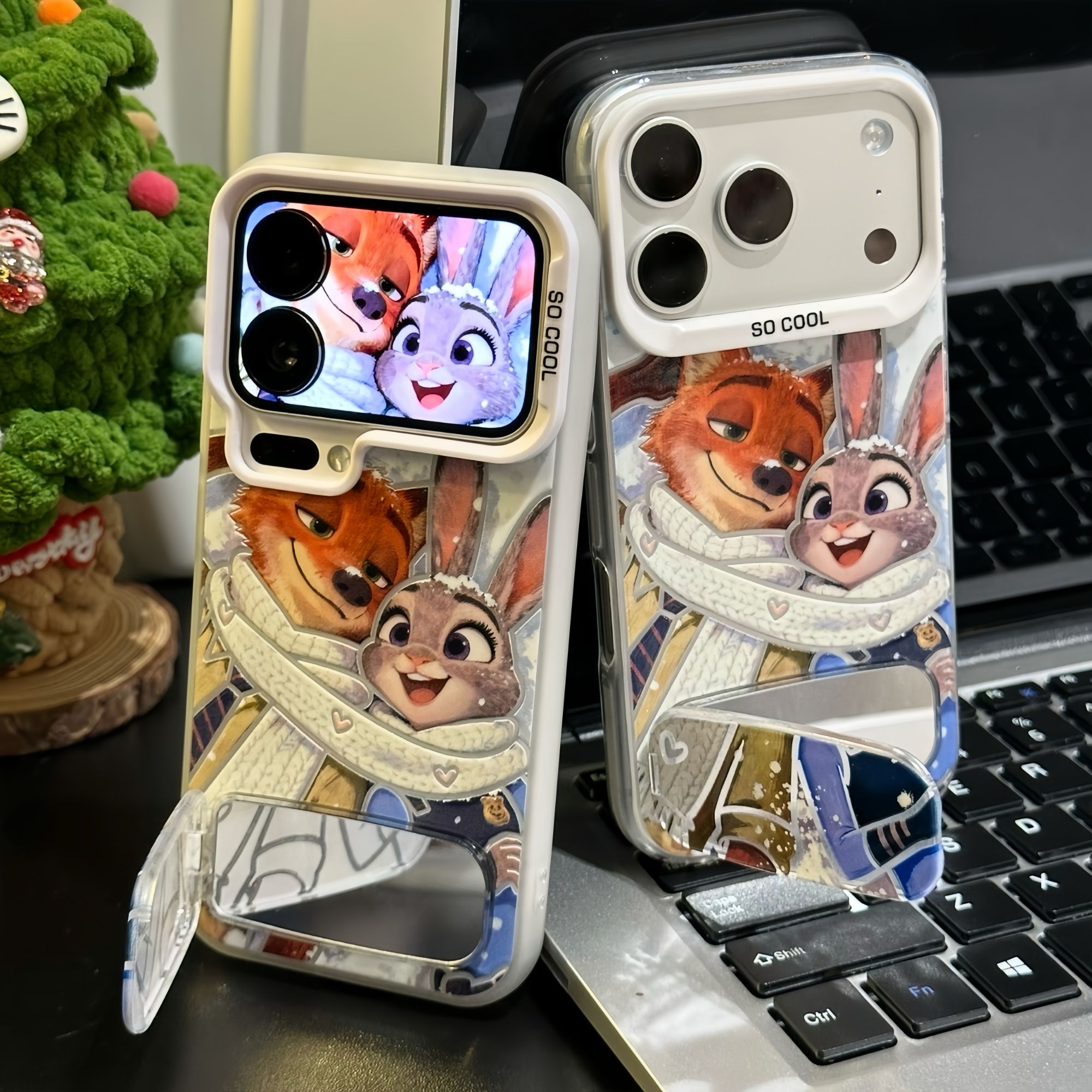 围巾情侣朱迪尼克支架适用苹果17/16promax手机壳华为vivoppo小米