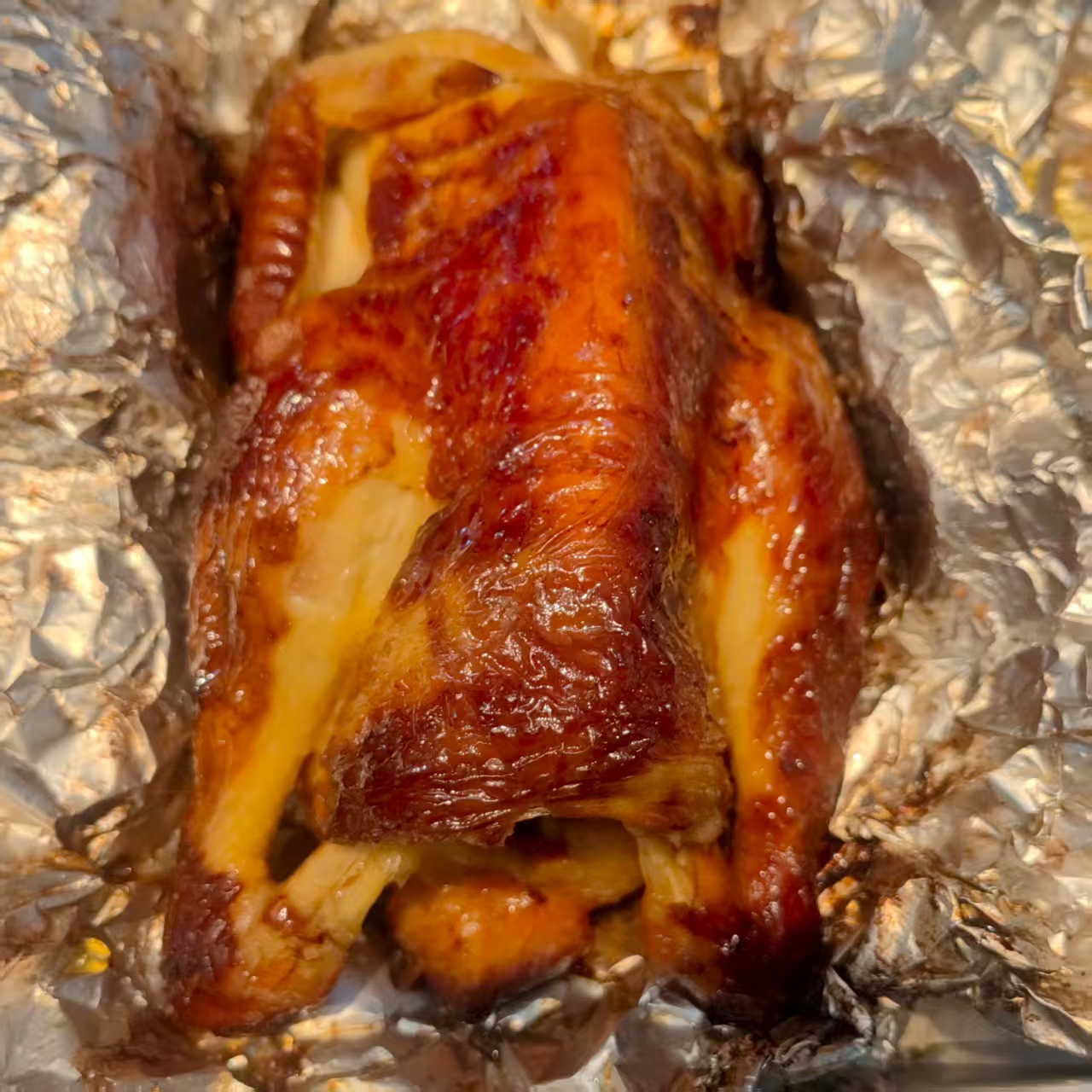 【阿富汗泥焗鸡】（焦香味大鸡）