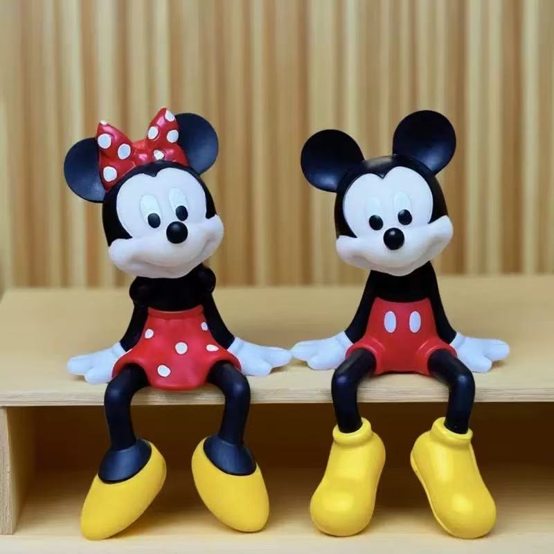 坐姿米奇米妮摆件客厅入户玄关桌面家居礼物创意电视柜壁柜酒柜