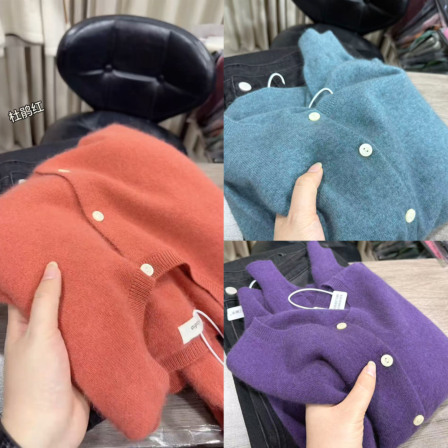 欧货2025秋冬流行穿搭慵懒风圆领洋气百搭针织开衫