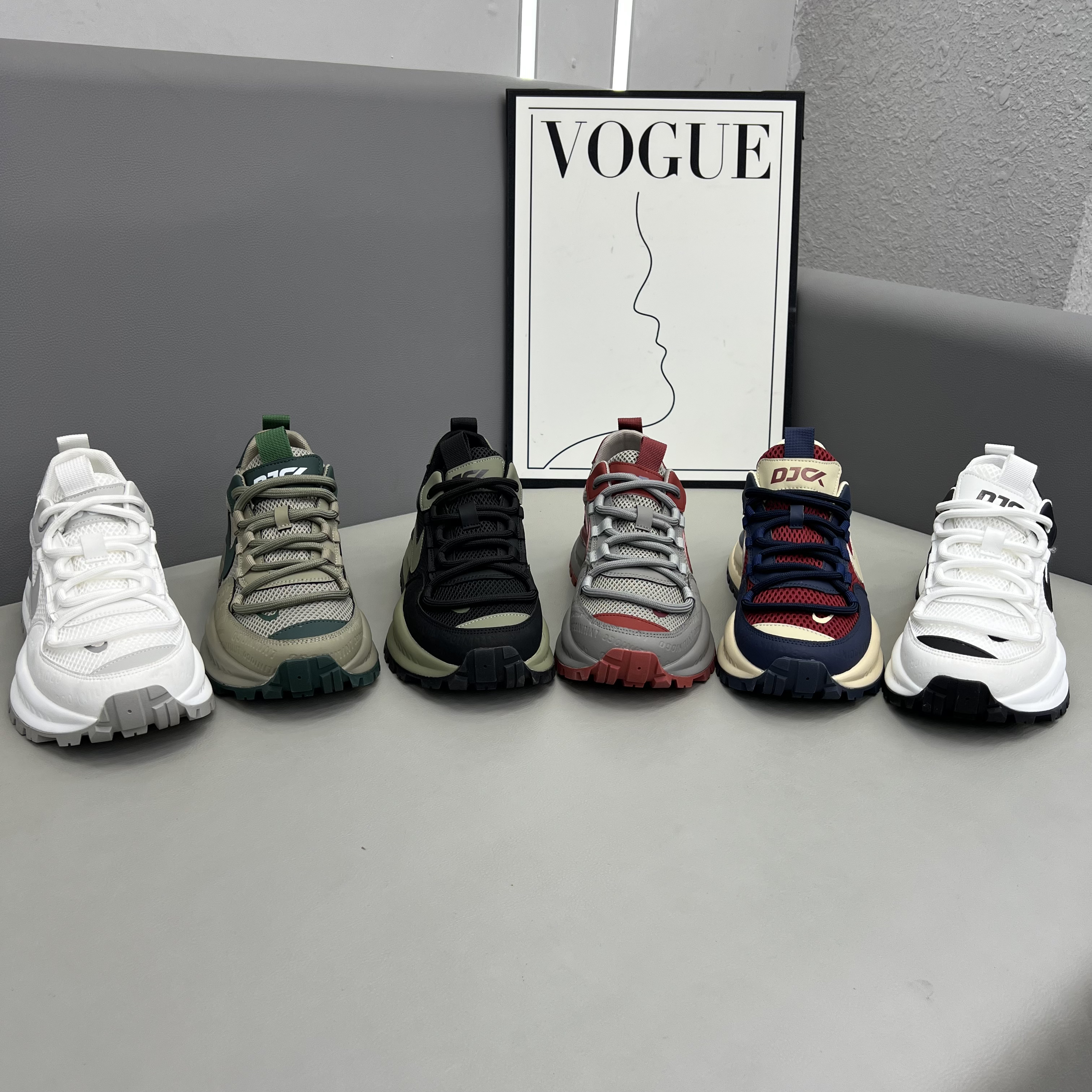 68-288夏季新款潮流舒适百搭时尚网面鞋透气运动鞋休闲男款阿甘鞋