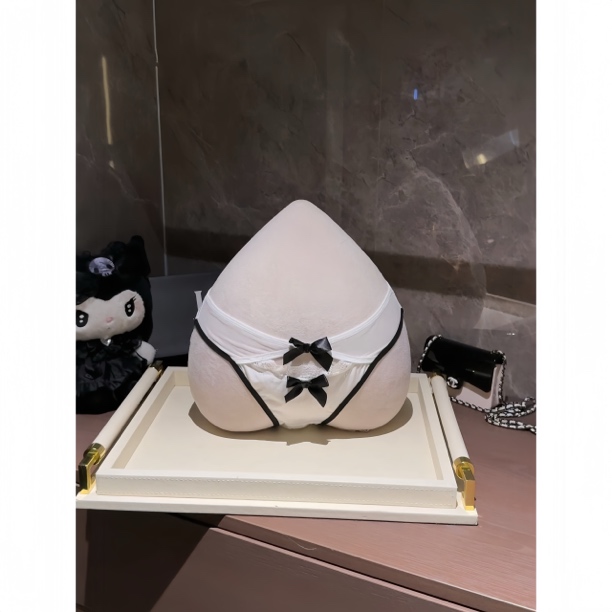 「LA」Camia·反差悸动丨软线系列*纯欲交叉细绑带镂空蝴蝶结内裤