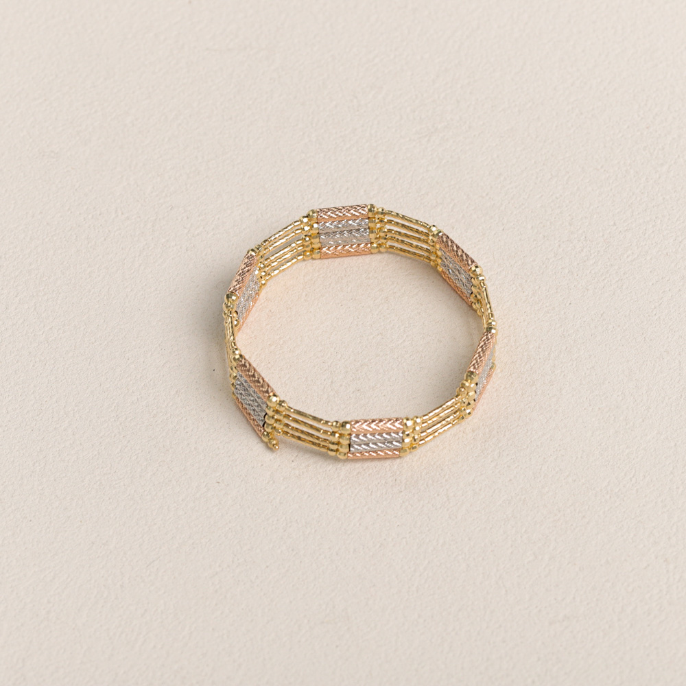 【叭哒不惑】18K金磁吸项链+手镯两戴款（长约70cm）约10g lf4021