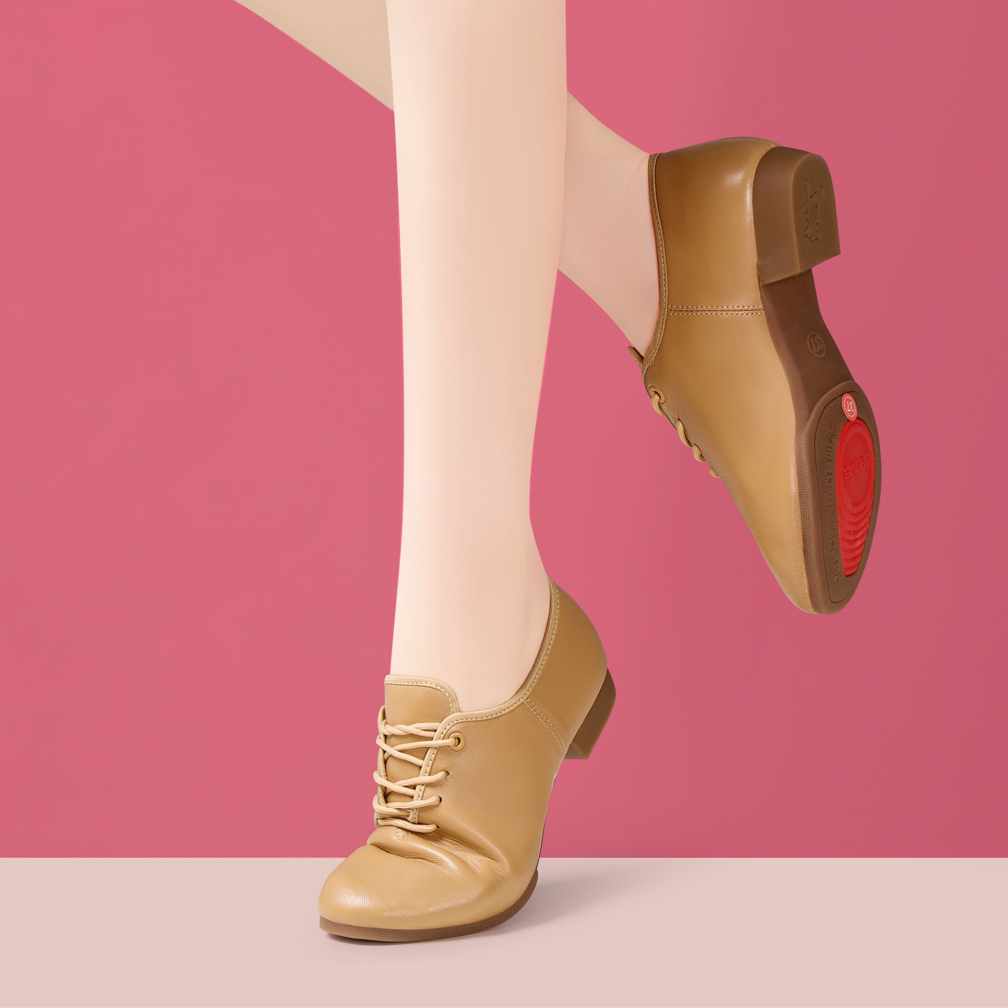 小羊皮舞鞋直板牛筋软底成人舞蹈鞋教师鞋可日常穿户外穿拍跳舞鞋