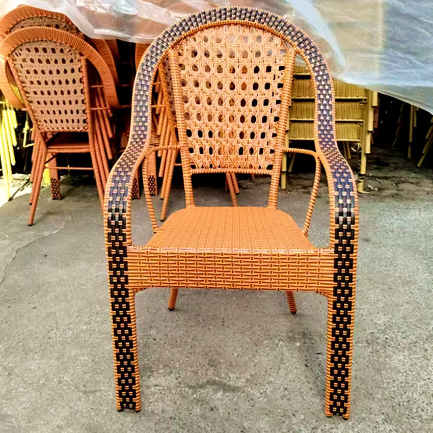 户外庭院阳台藤椅室外椅子家用休闲藤椅椅茶露天简约藤编藤编椅子