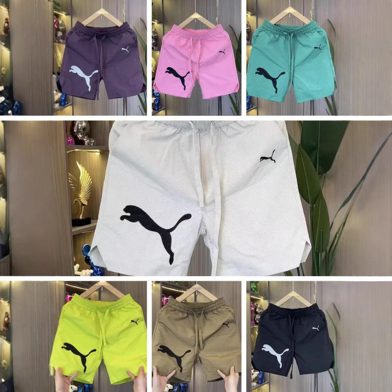 男士潮流刺绣打孔五分速干休闲薄款爆款短裤男生衣服短裤男款夏季