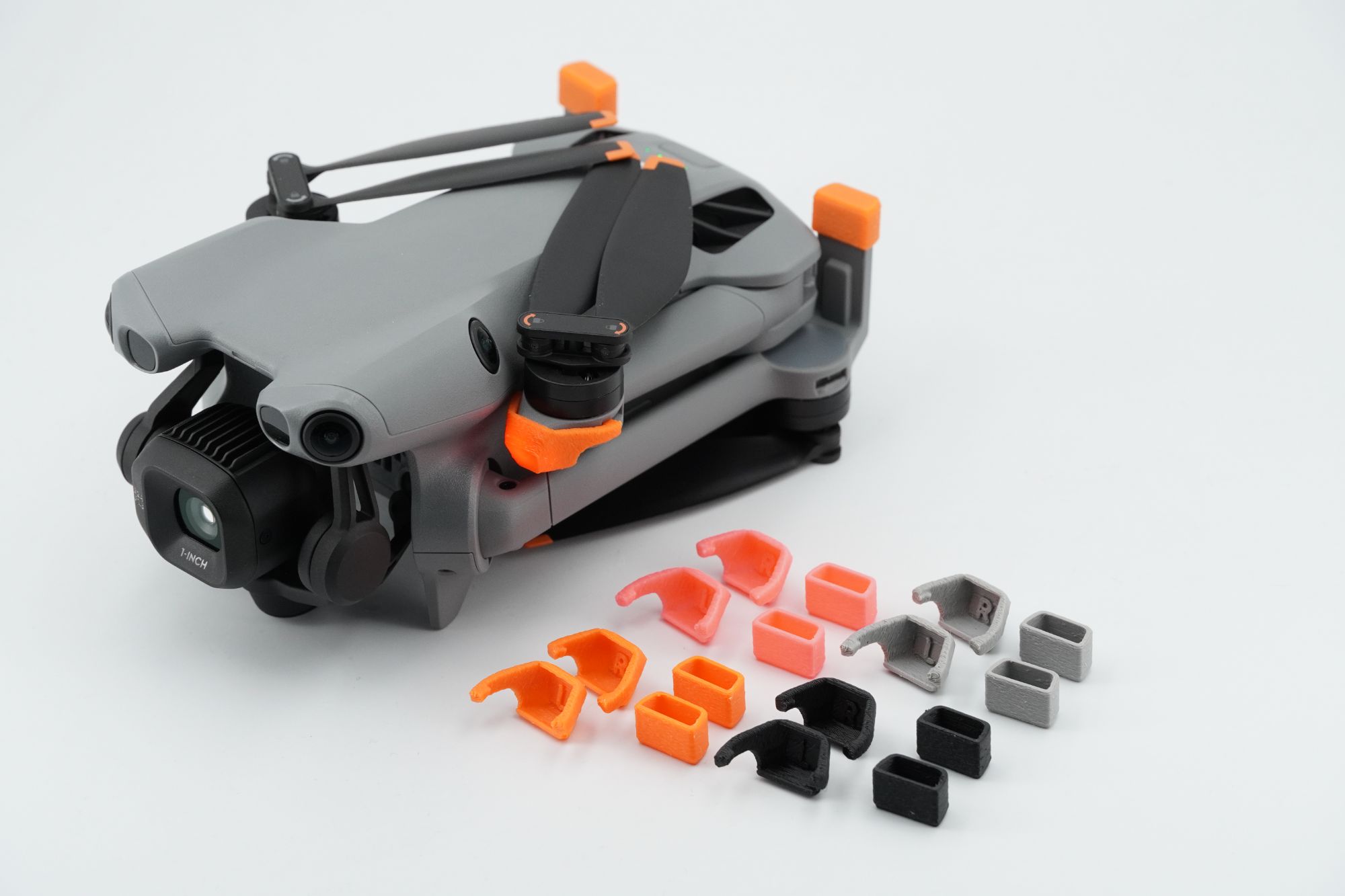 适用于大疆mini5Pro脚垫防磨损保护小脚架配件尾灯防护盖无人机