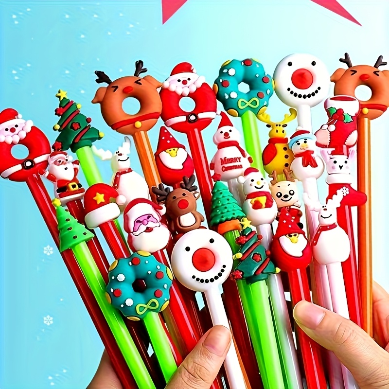 爆款圣诞节学生送礼神器，圣诞主题中性笔，圣诞小礼物