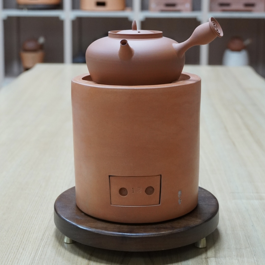 纳炉 有炉门大炉膛内三山 砂铫壶500毫升