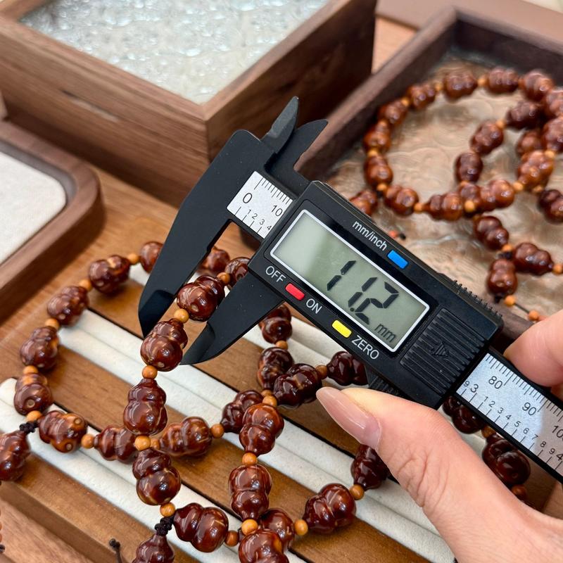 精品红皮紫金鼠葫芦手串DIY文玩佛珠饰品配饰手机链手链吊坠包挂