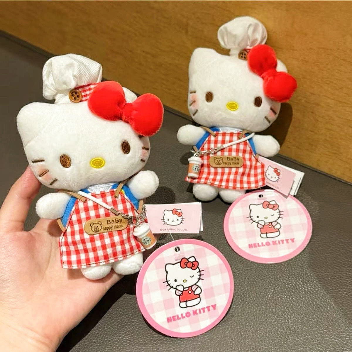 可爱玩偶凯蒂猫包包挂绳小红书同款卡通公仔helloKitty挂件钥匙扣