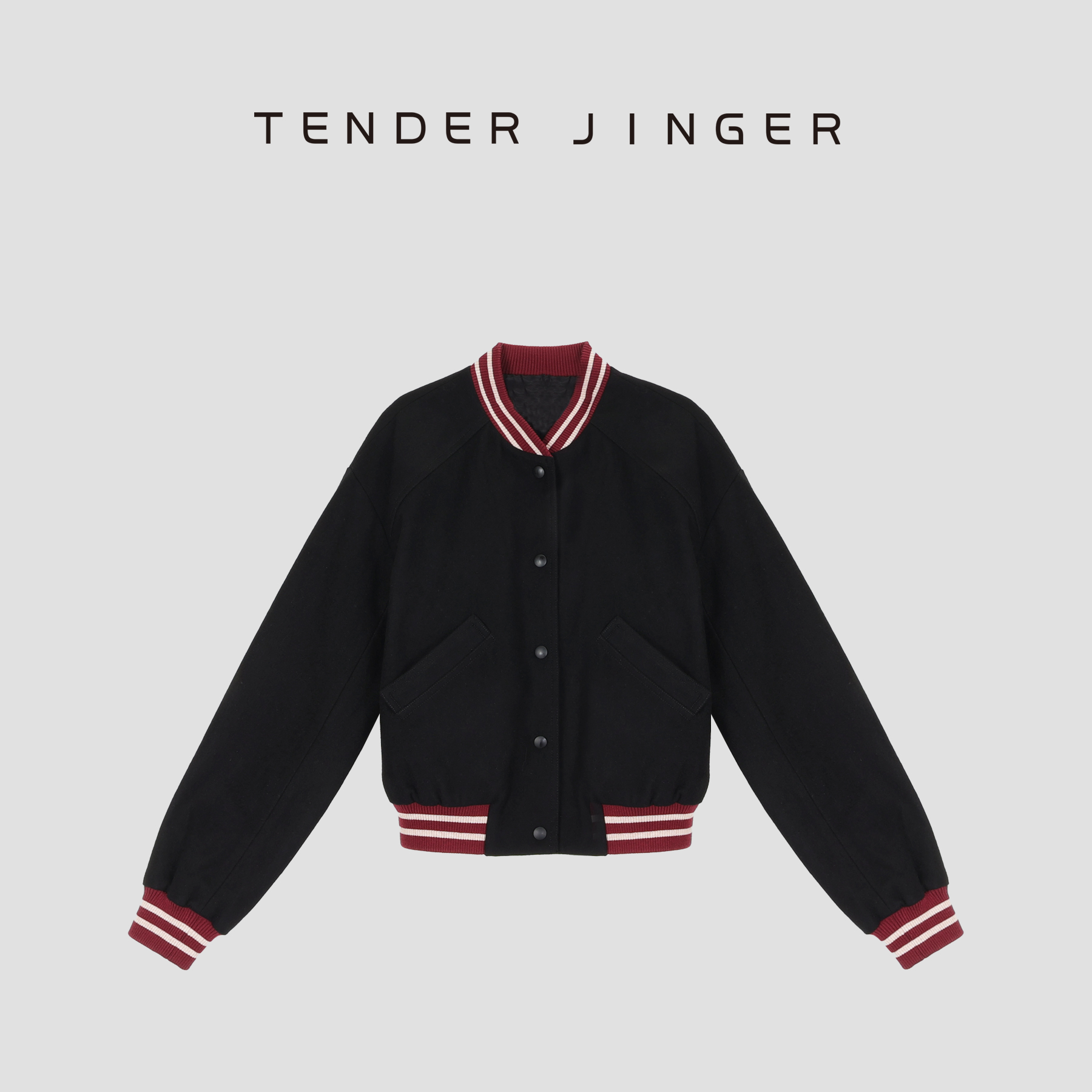 Tender Jinger运动休闲棒球外套T53ERF30761