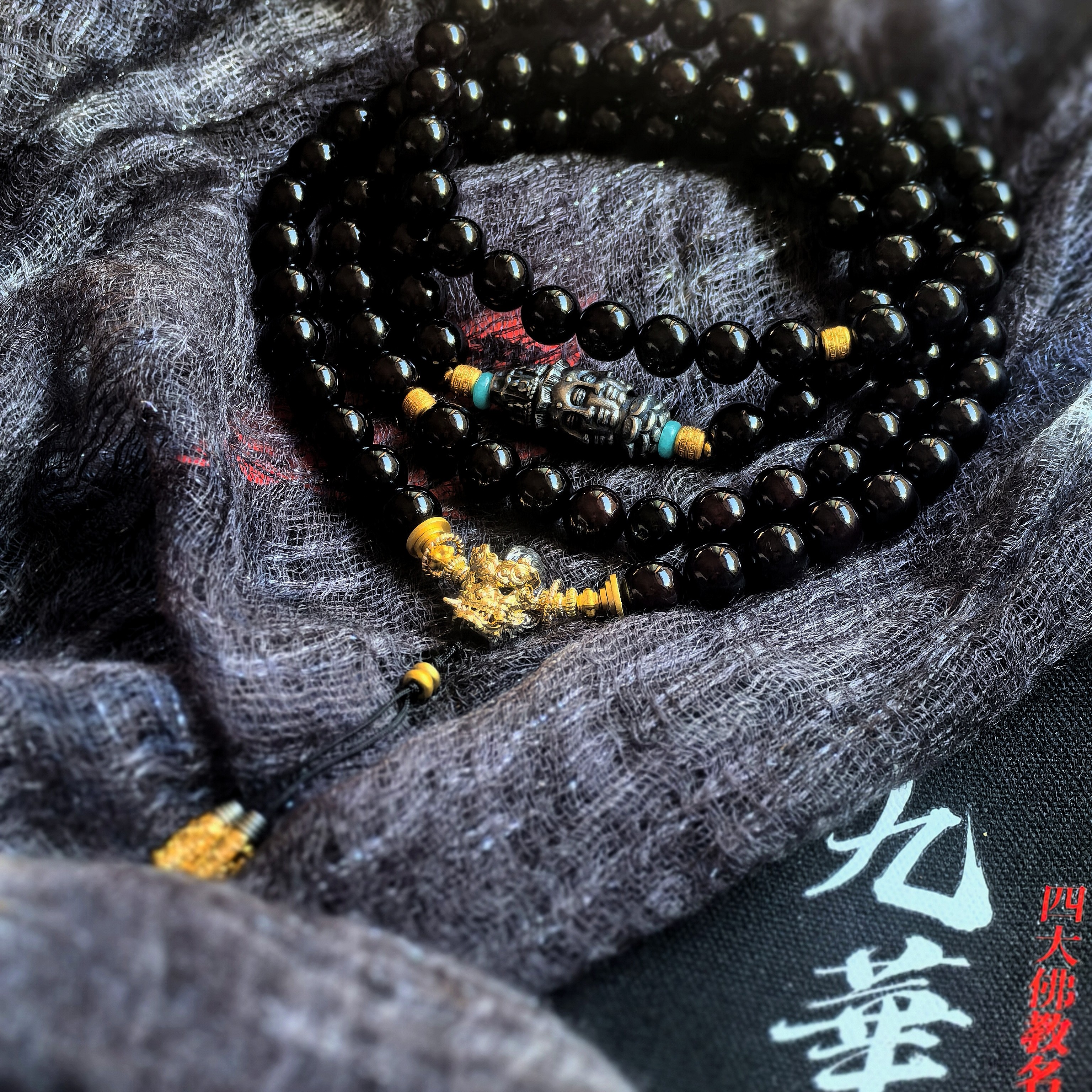 【 预售般若·斗战雷击万胜佛 】九华老板娘高端原创1.0雷击木手串