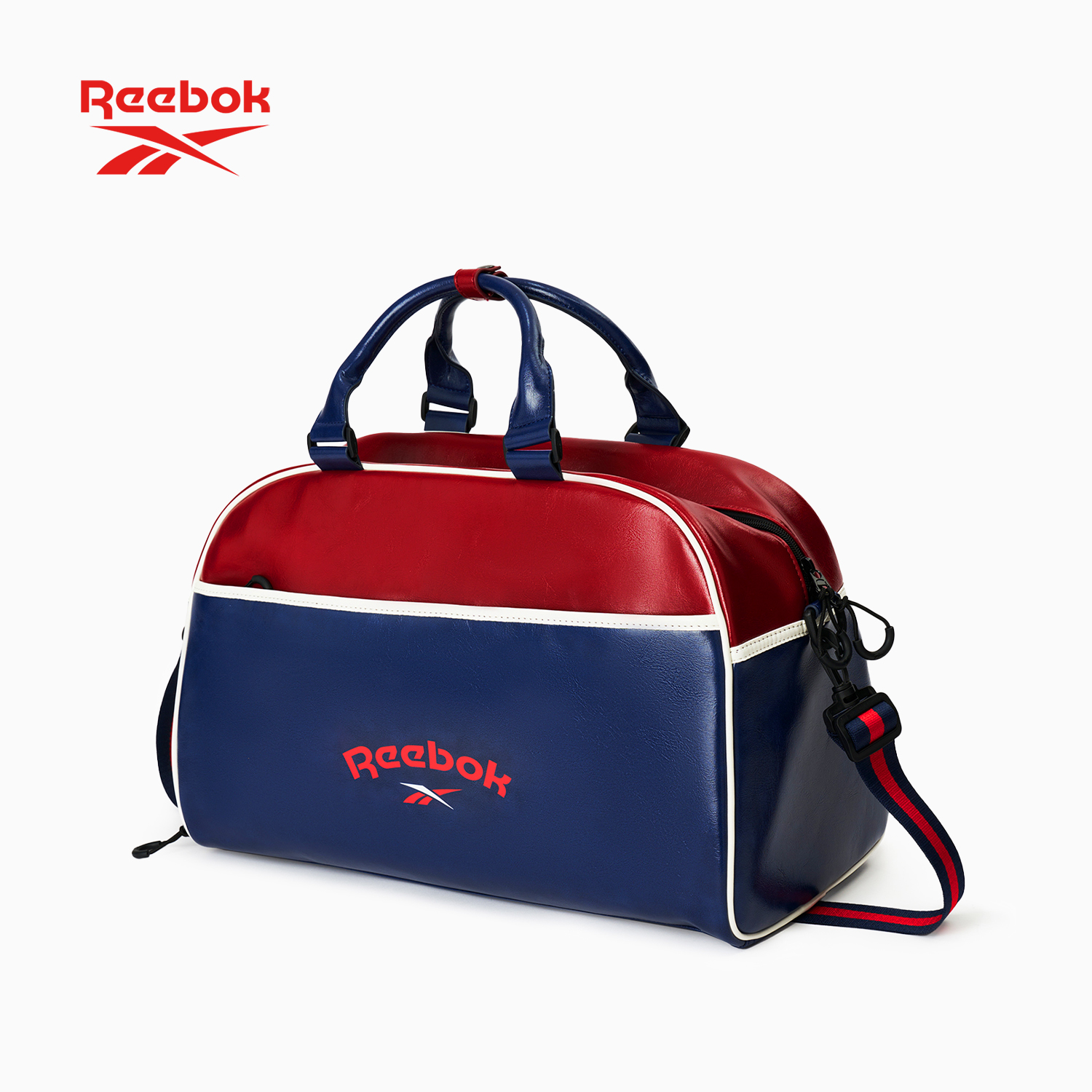 Reebok/锐步复古全皮健身包手提单肩运动拍包大容量