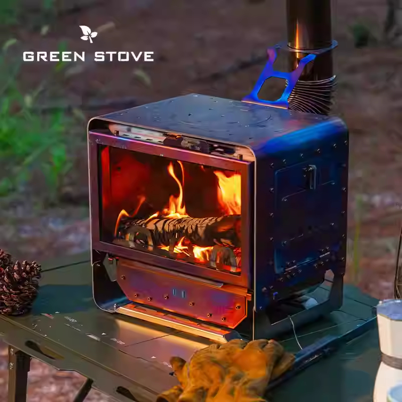 绿炉桌面大师迷你Table Master Mini户外柴火炉露营帐篷取暖炉