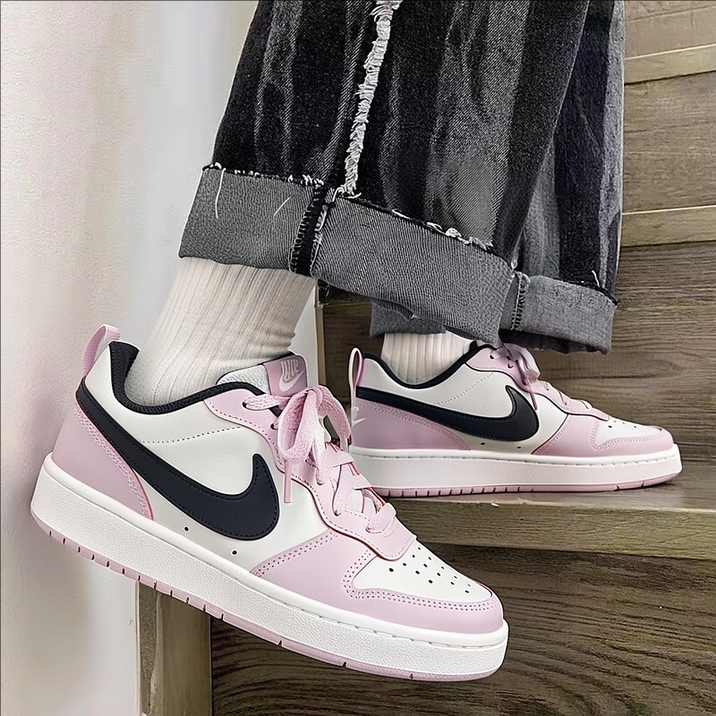 nike耐克女鞋2025新款COURT休闲鞋时尚低帮透气板鞋通勤鞋 BQ5448