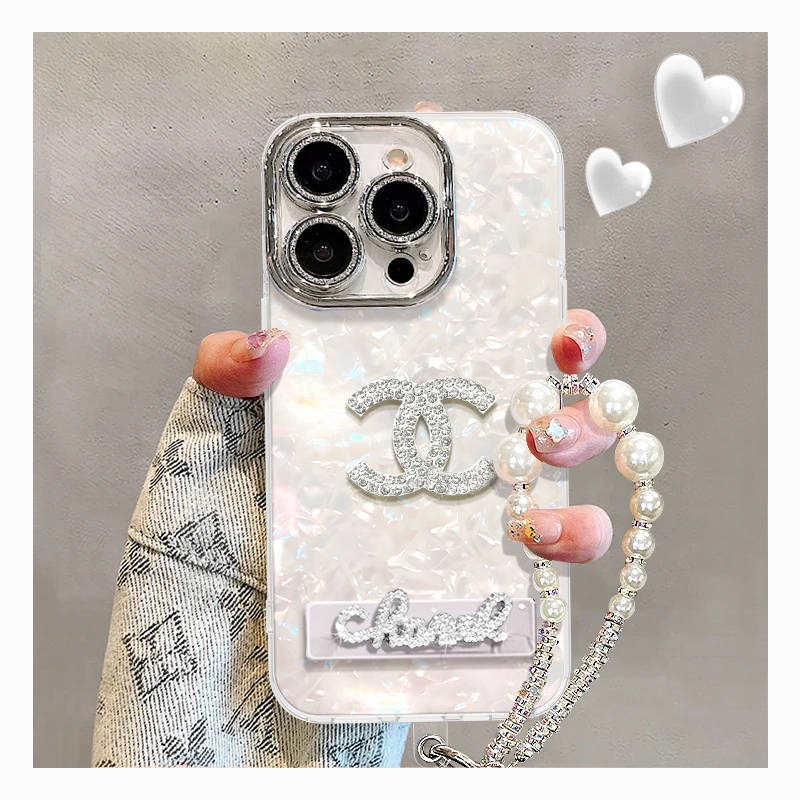 适用于苹果16/OPPO华为VIVO贝壳纹网红潮牌手机壳个性流行新款