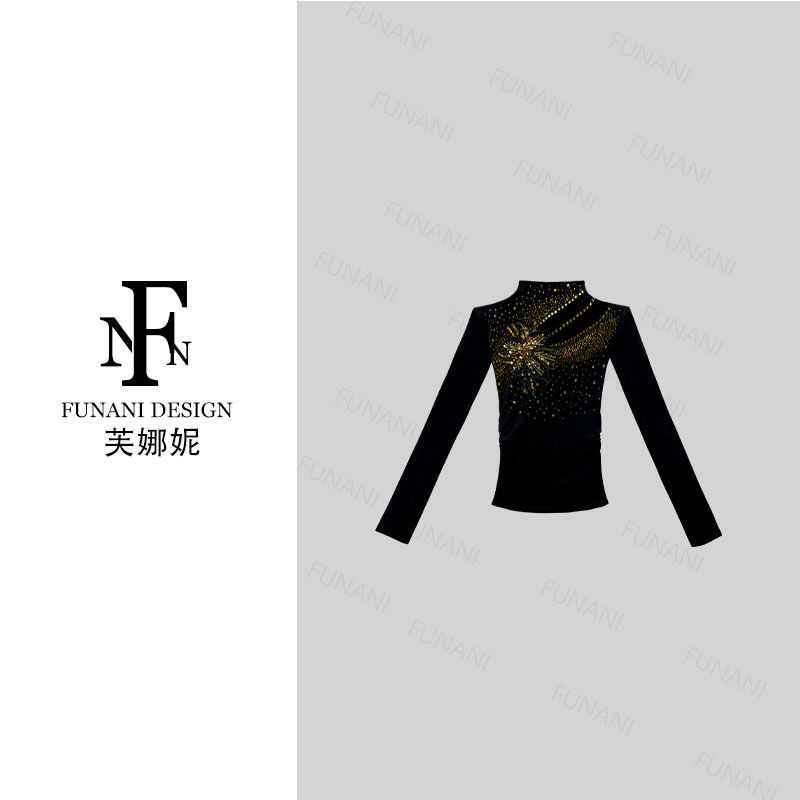 【芙娜妮】保暖秋冬新款百搭加绒2025打底衫气质针织衫女F2531038A