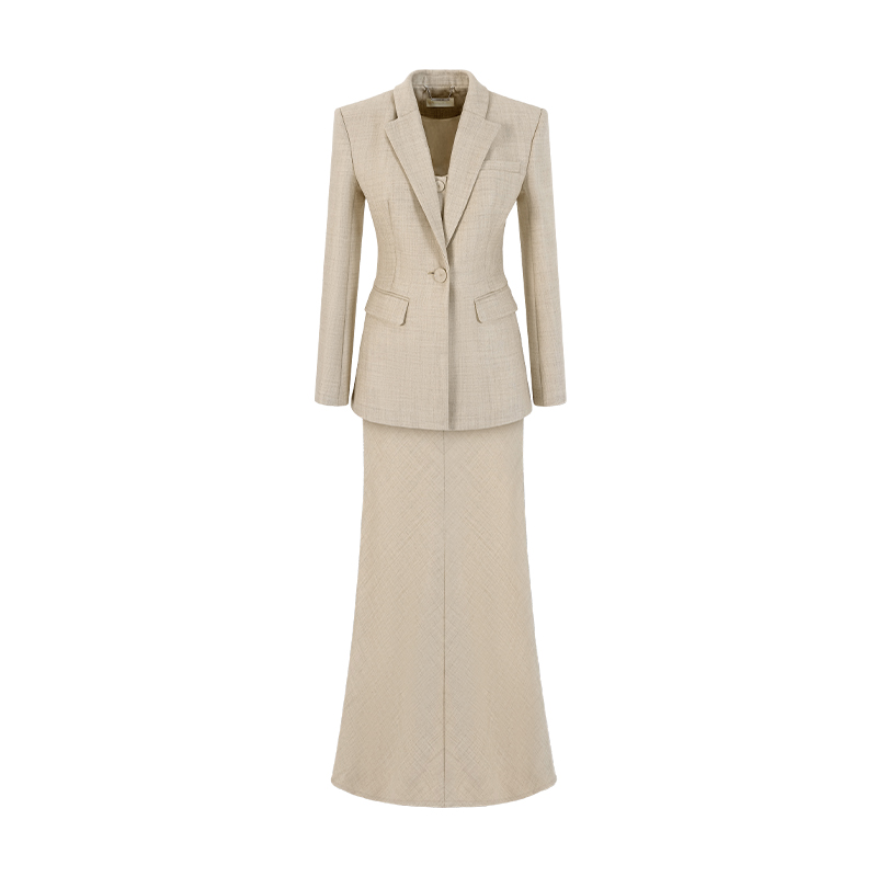 欧若风MAGGIE MA马婧精致穿搭一整套女装高级感裙子套装678C/679B