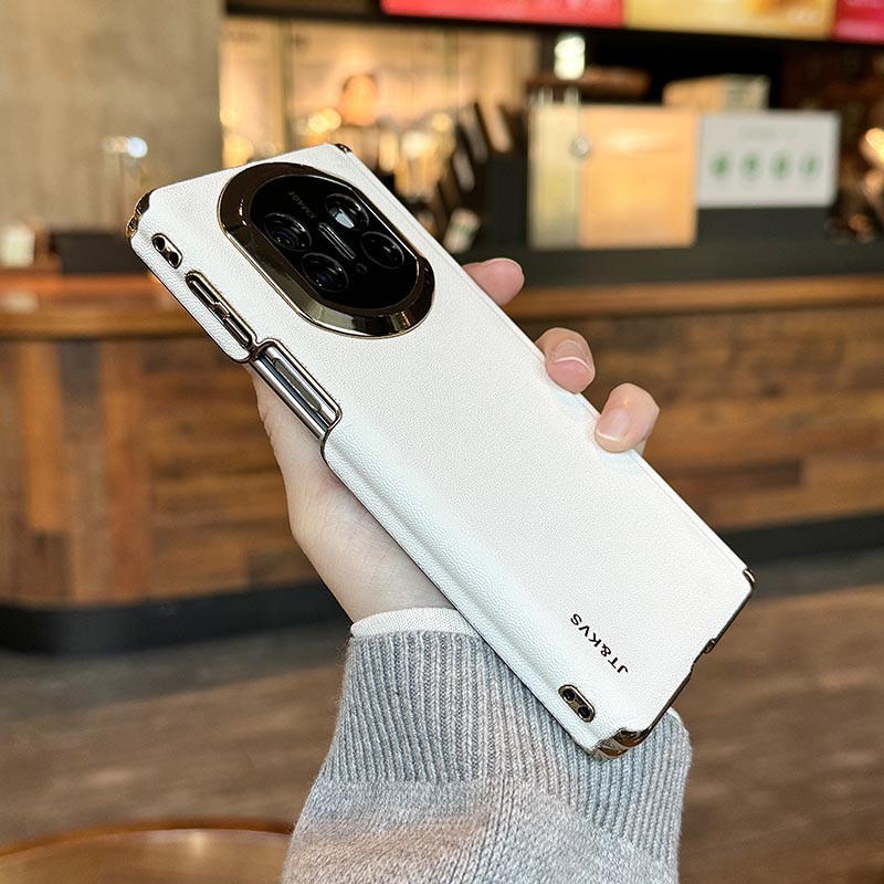 【秒变X7】适用华为matex5手机壳折叠屏x5典藏版保护套真皮双中轴X6