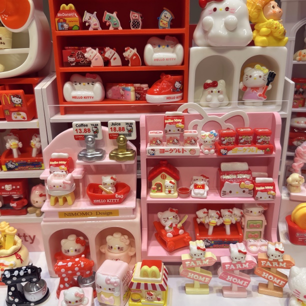 【自选链接】KT造型微缩搭配手工发夹diy奶油胶手机壳树脂等