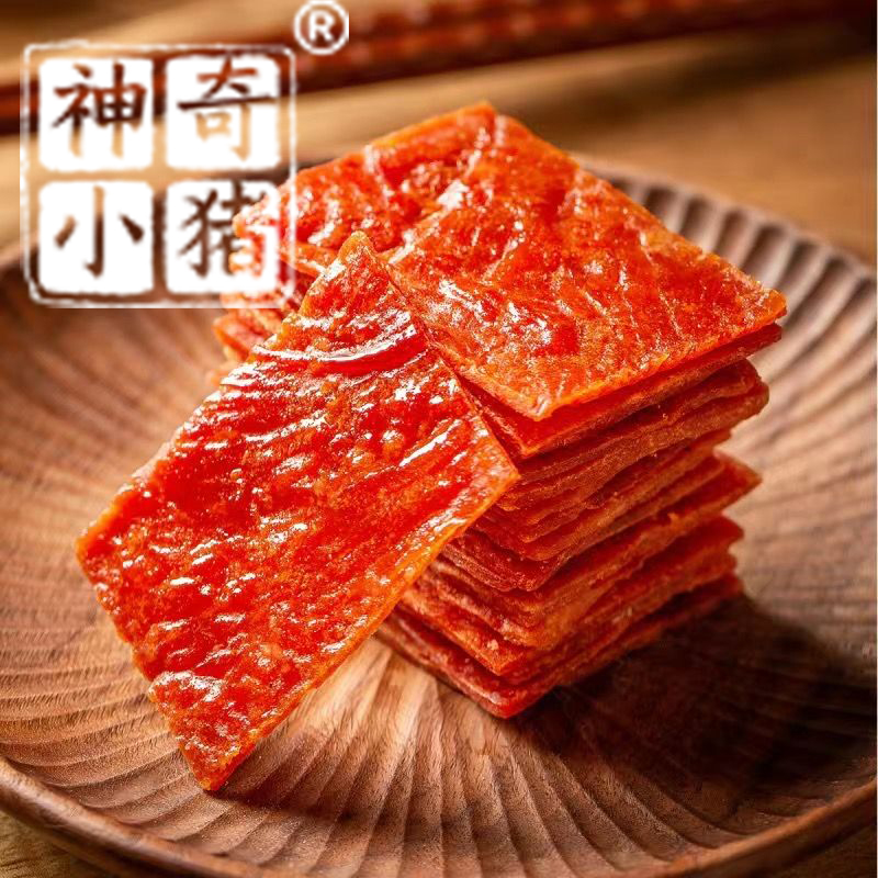 神奇小猪原味肉脯靖江特产肉干