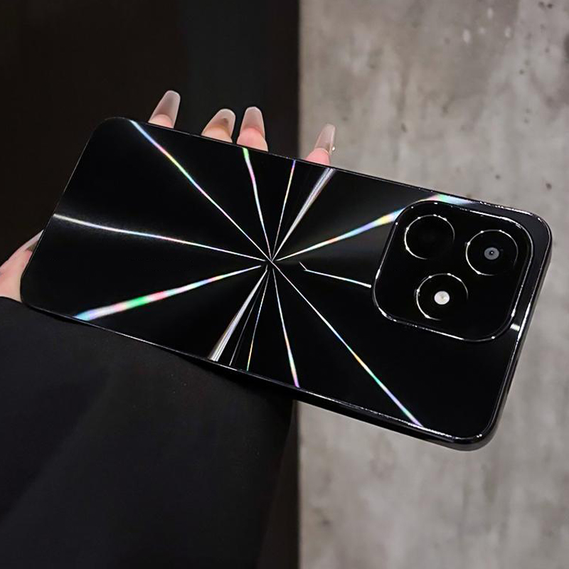 高级适用Hi畅享80s手机壳CD纹镭射电镀畅享80新款畅享70x全包防摔