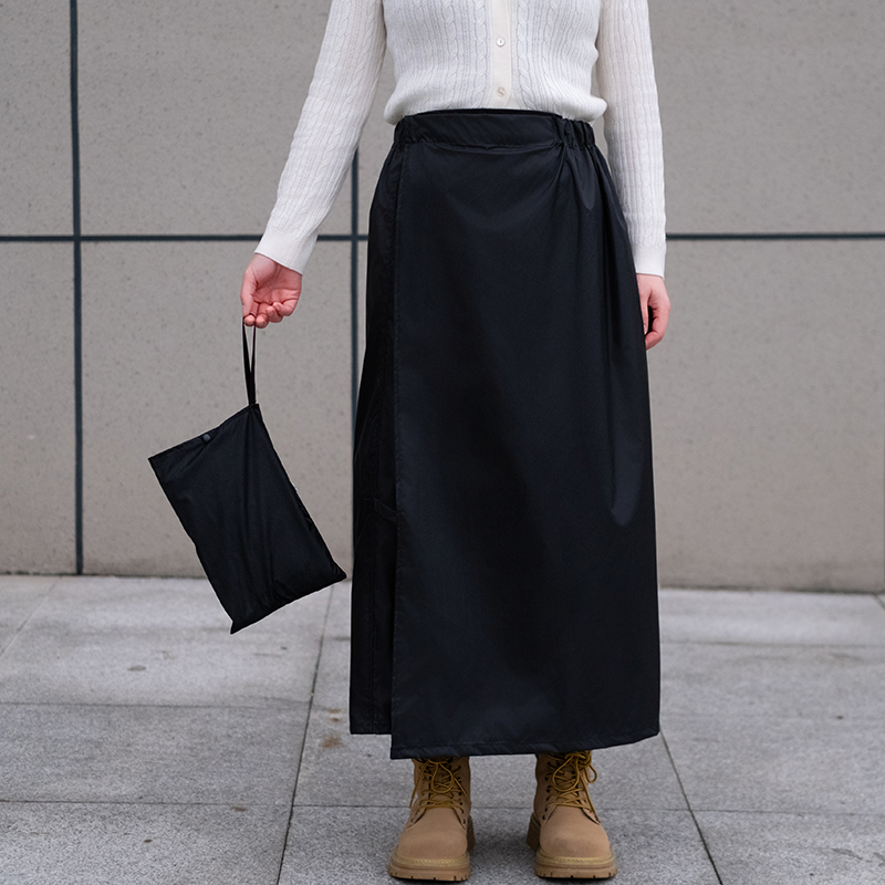 防水裤裙男女电动车电瓶车防雨裙子雨衣户外骑车可替雨裤护腿挡雨