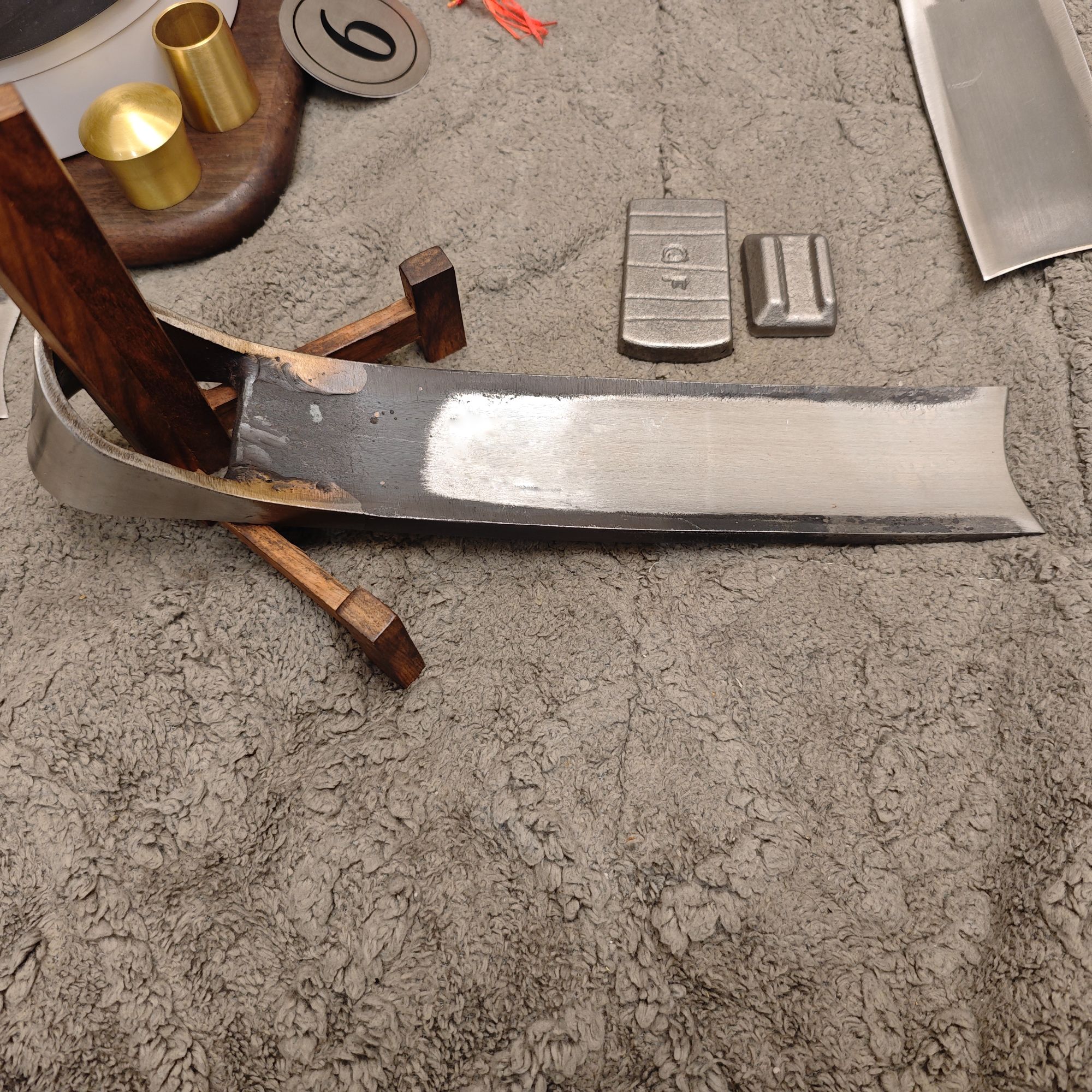 储福挖笋用锄合金钢锄身不锈钢锄套标准款升级