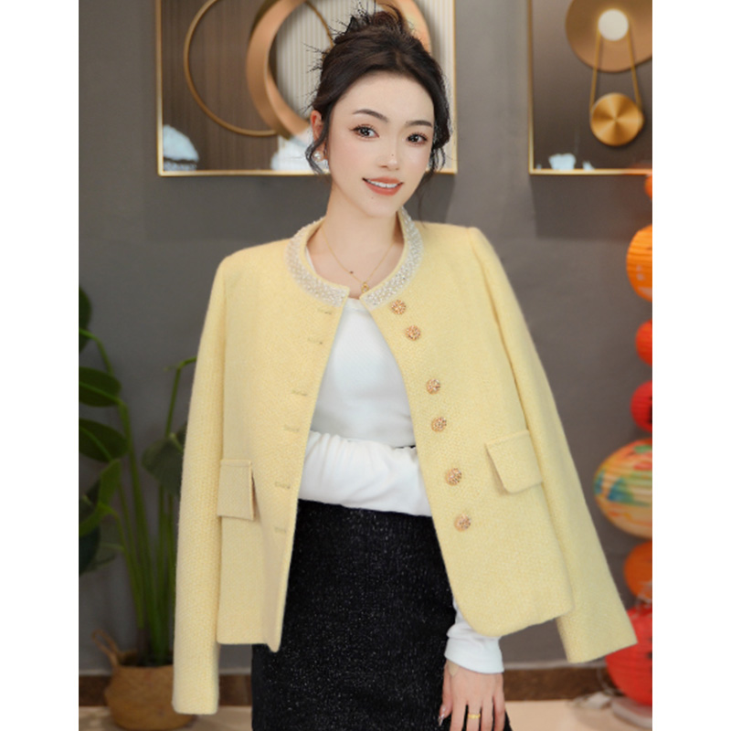 法式小香风气质百搭名媛短外套女秋季法式高级感小个子上衣