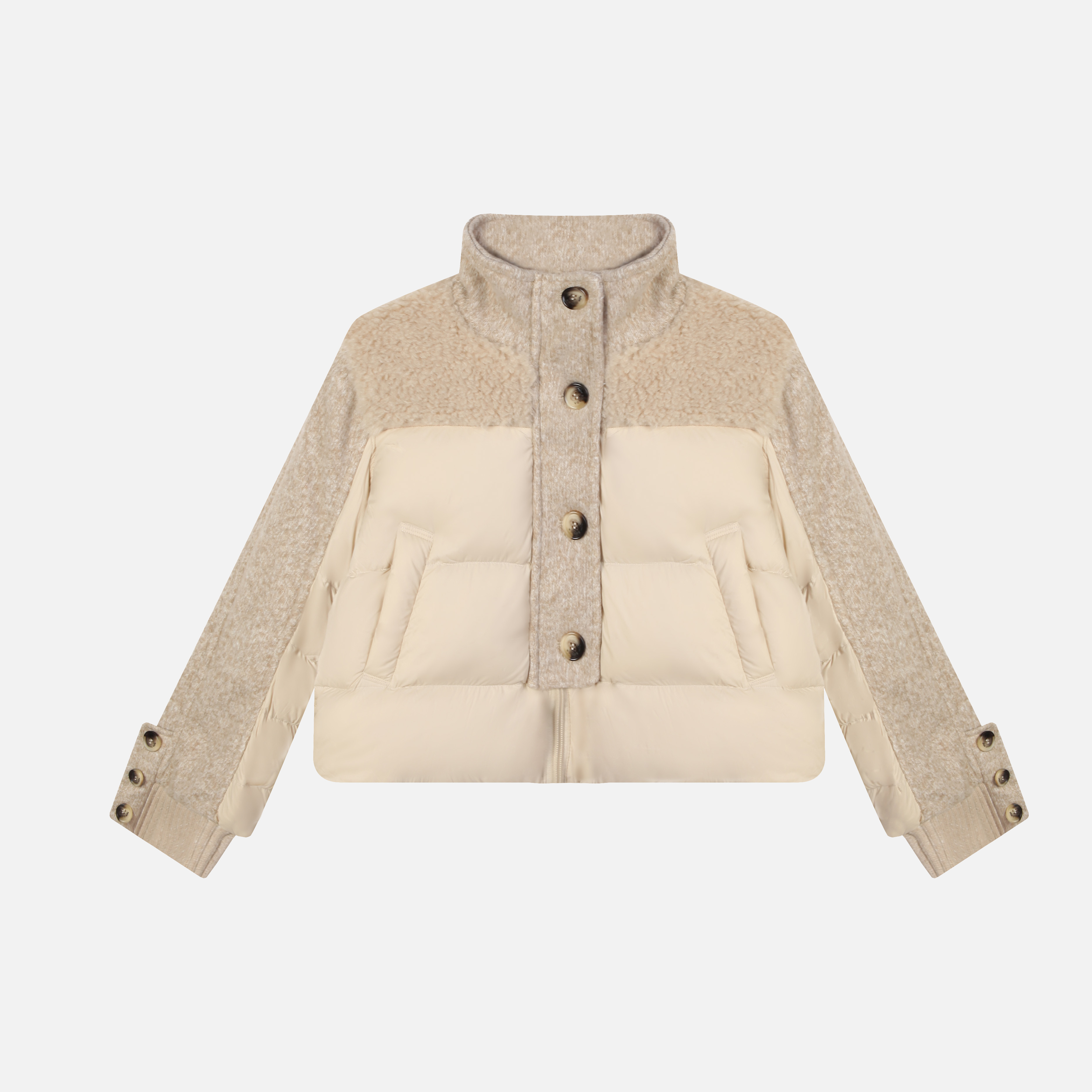 浩哥严选●羽绒服预HGQ5YRF6575女款短版时尚休闲日常保暖冬季设计