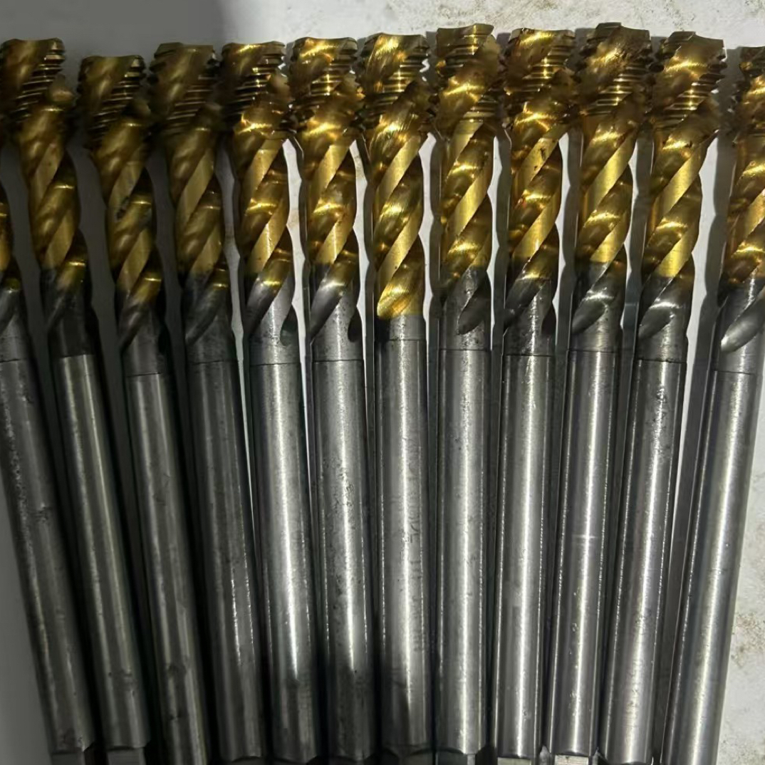 日本OSG原镀钛短牙螺旋丝锥 不锈钢专用旧丝攻M8 M10 M12 M14M16