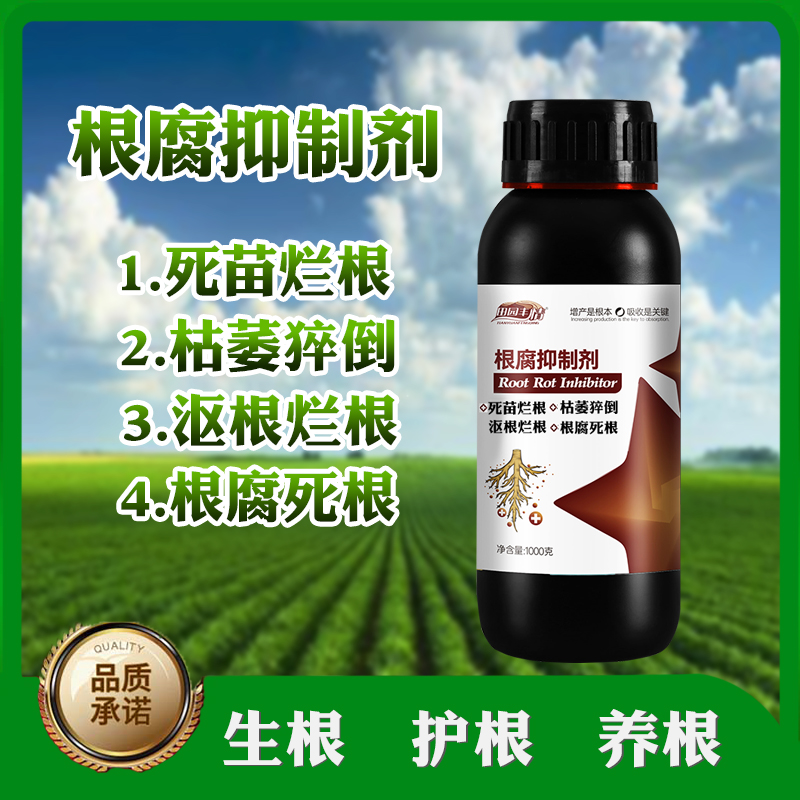 田园丰情农作物根腐烂根软腐必备根腐抑制剂死棵僵苗黄叶催生新根