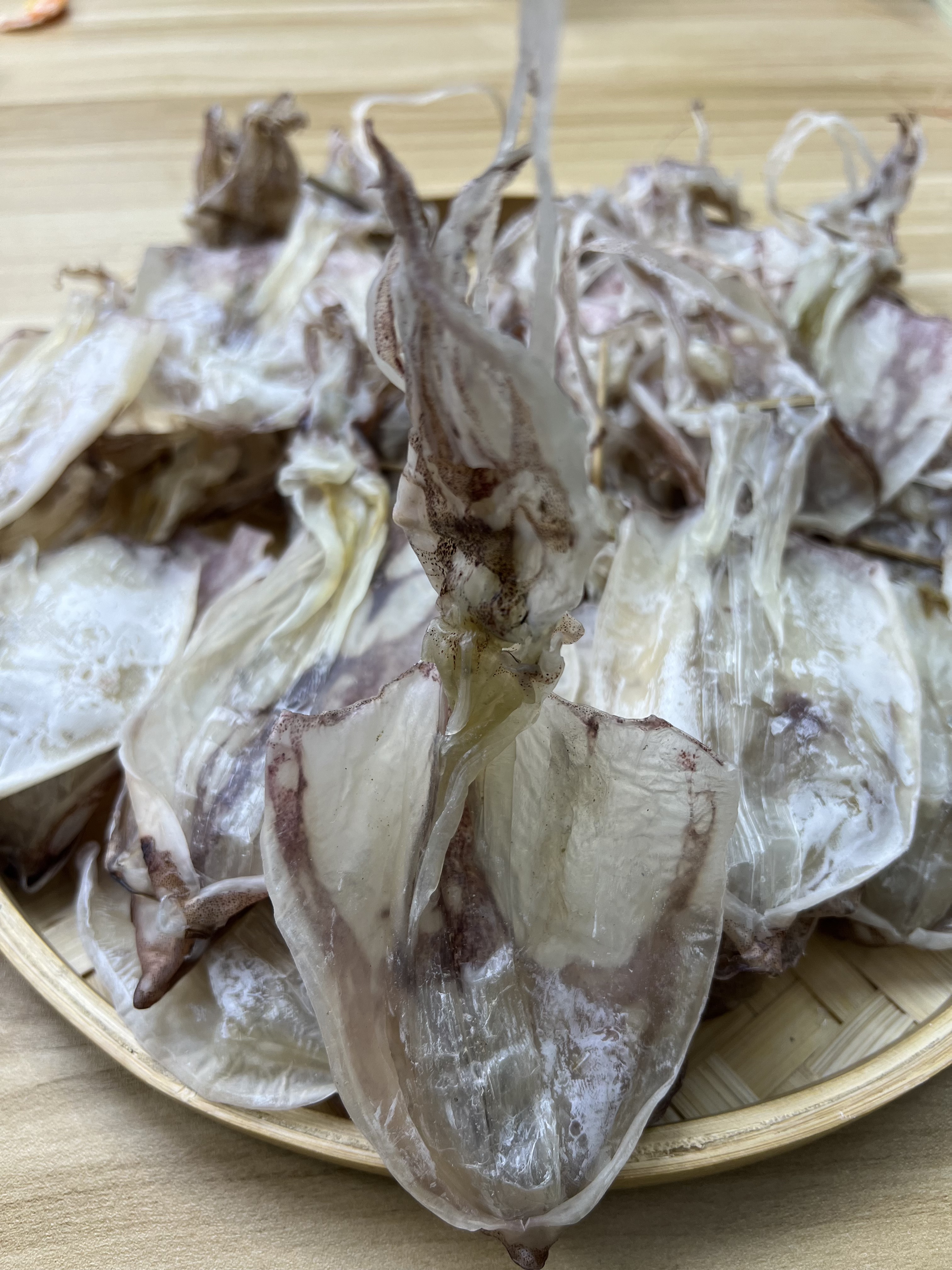 汕尾本港淡嗮小号鱿鱼干3鱿头烧烤爆炒炒菜手撕鱿鱼