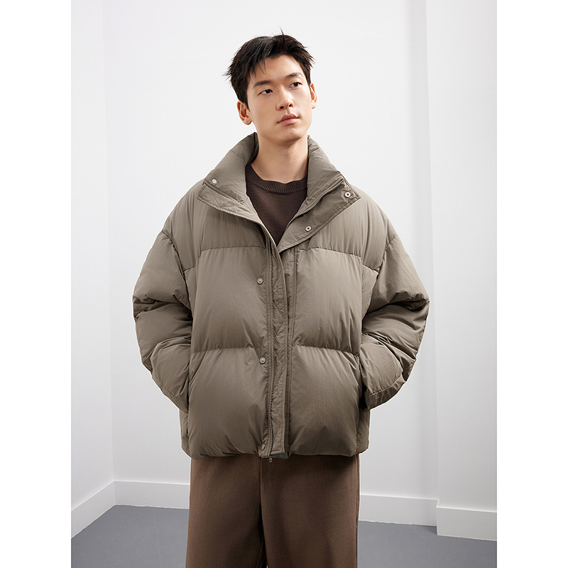 【三防】GXG男装高密度防泼水立领羽绒服25年冬新款#G25DY24009