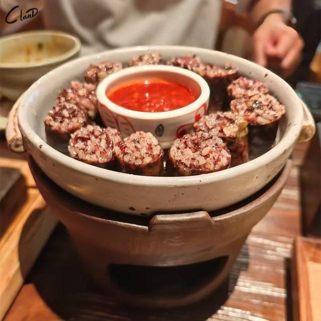 韩式创意陶瓷保温加热炉韩餐双耳盘米肠餐盘特色盘子融合菜餐具