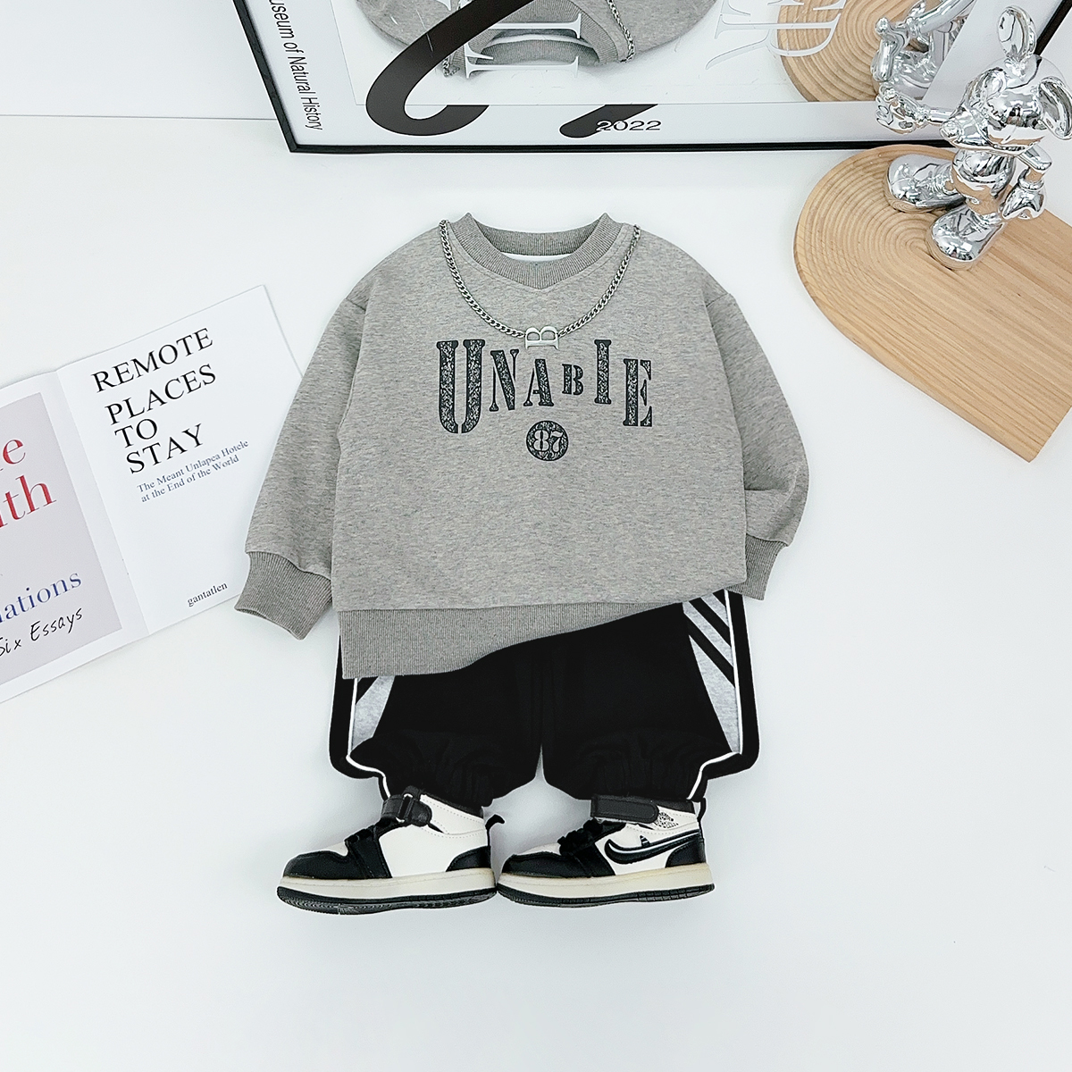 儿童卫衣长袖2025秋新款秋装男童春秋上衣 FB25247 悠悠童话童装