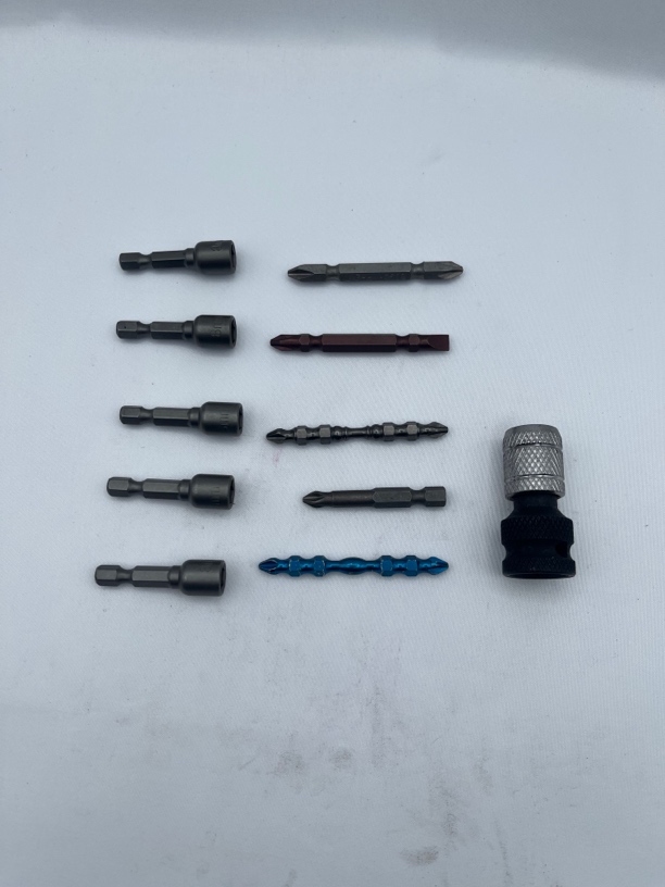 11件套高品质电动扳手多功能转换头伸缩套筒夹头转批头套筒