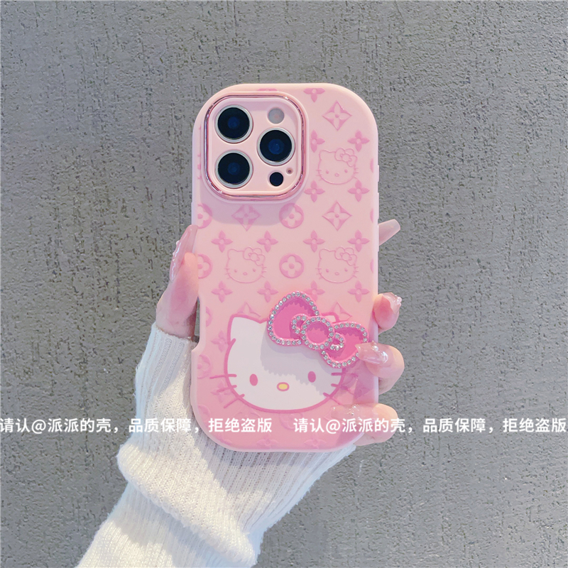 金属小胖妹适用苹果16/iPhone/华为荣耀/VIVO/OPPO/小米手机壳潮